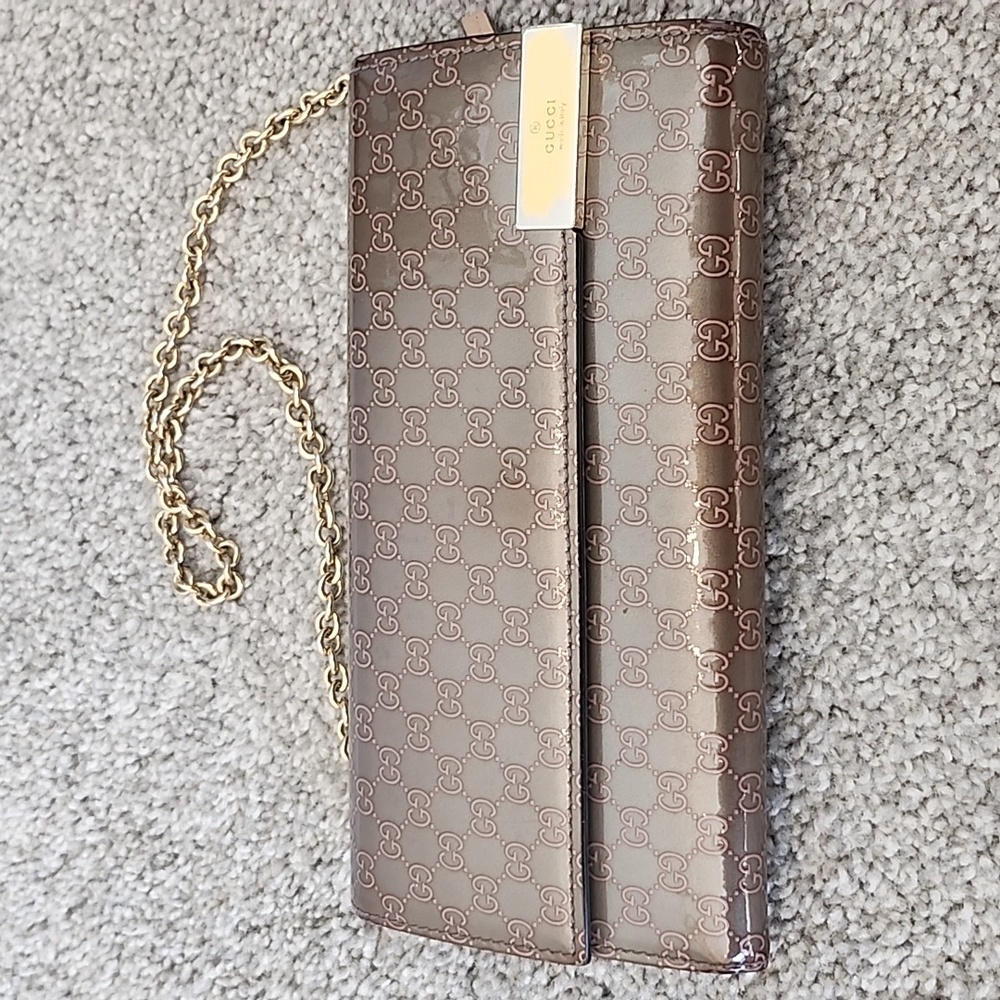 Gucci  Patent Leather Wallet